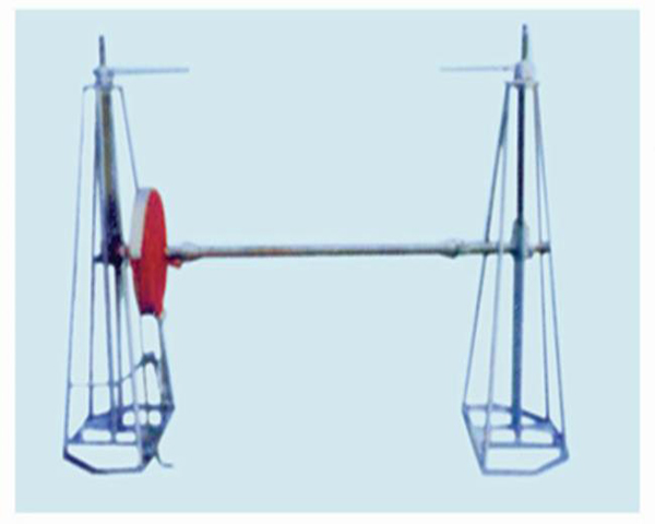 脚刹制动框式放线架