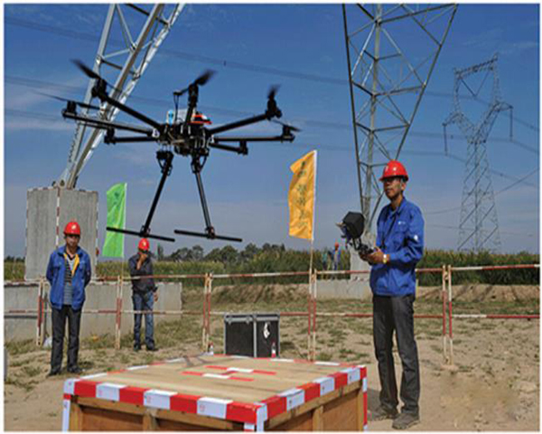电力架线无人机